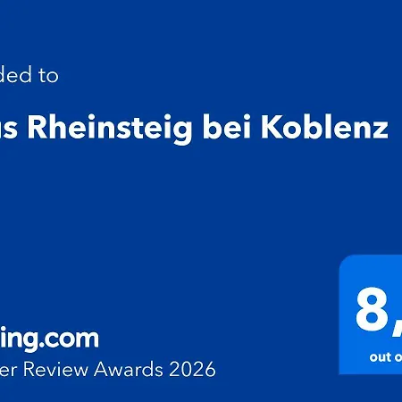 بيت للعطل Haus Rheinsteig Bei Koblenz لانشتاين